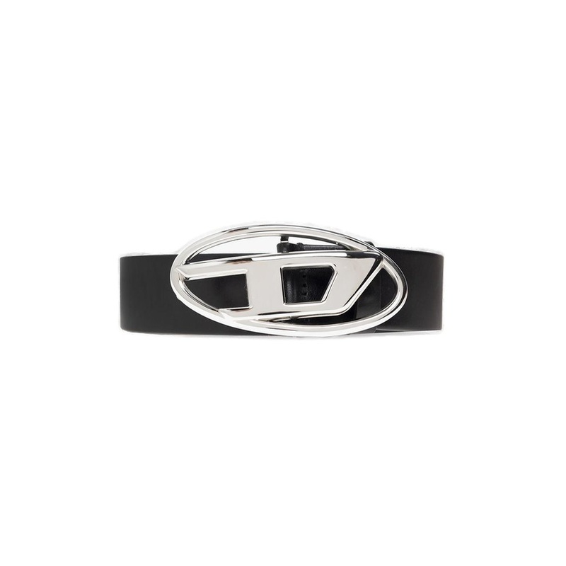 Diesel Logo-Plaque Buckle Belt