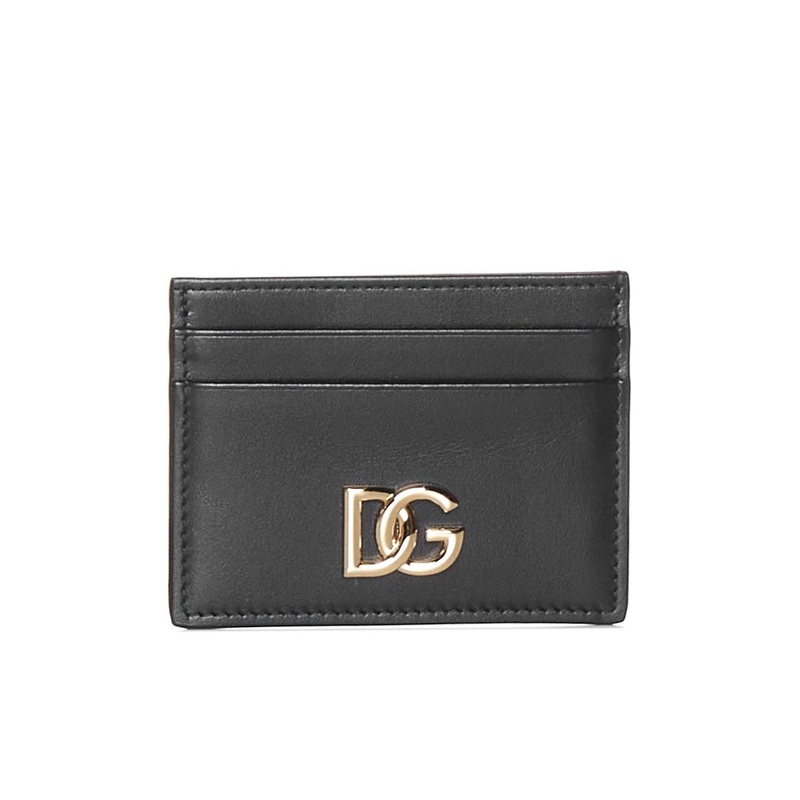 Dolce & Gabbana Classic Logo Plaque Cardholder