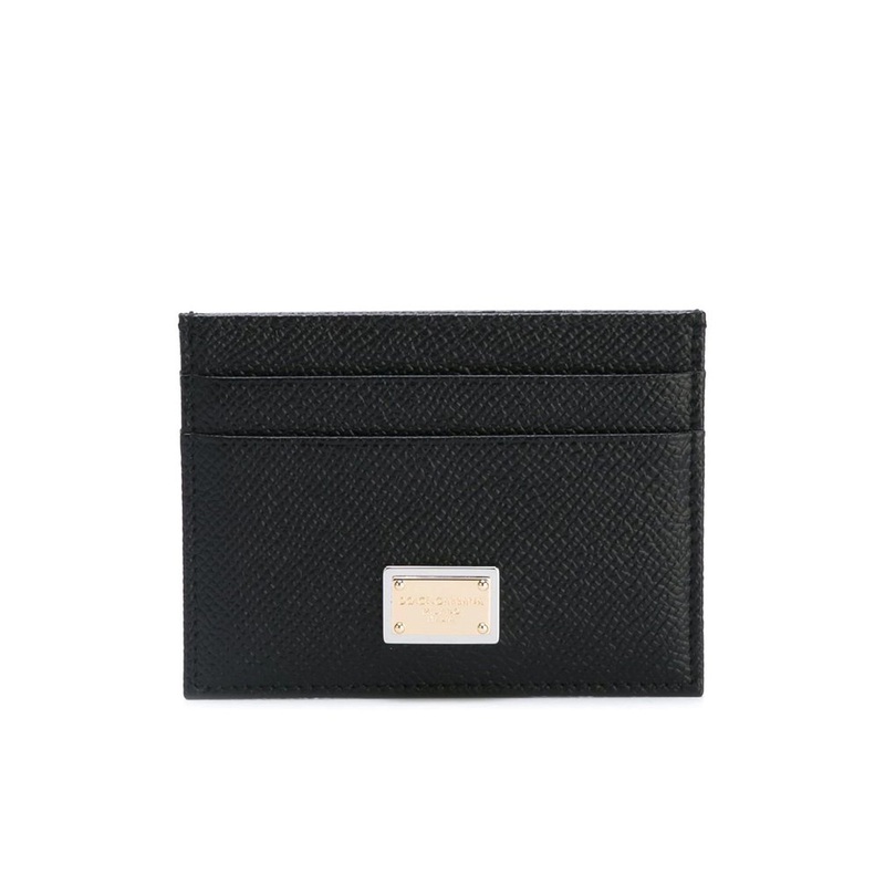 Dolce & Gabbana Logo Plaque Cardholder – Cettire