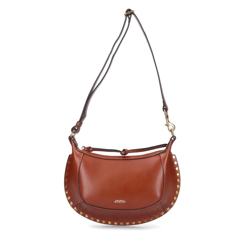 Isabel Marant Oskan Moon Zipped Shoulder Bag
