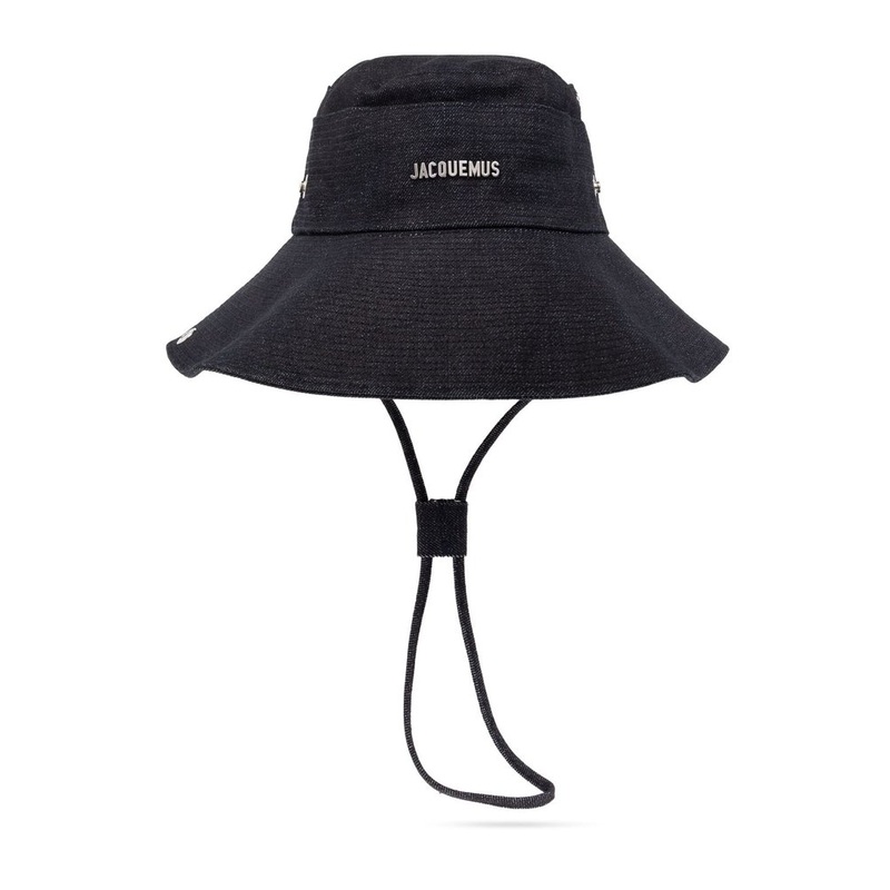 Jacquemus The De-Nmes Logo Plaque Bucket Hat