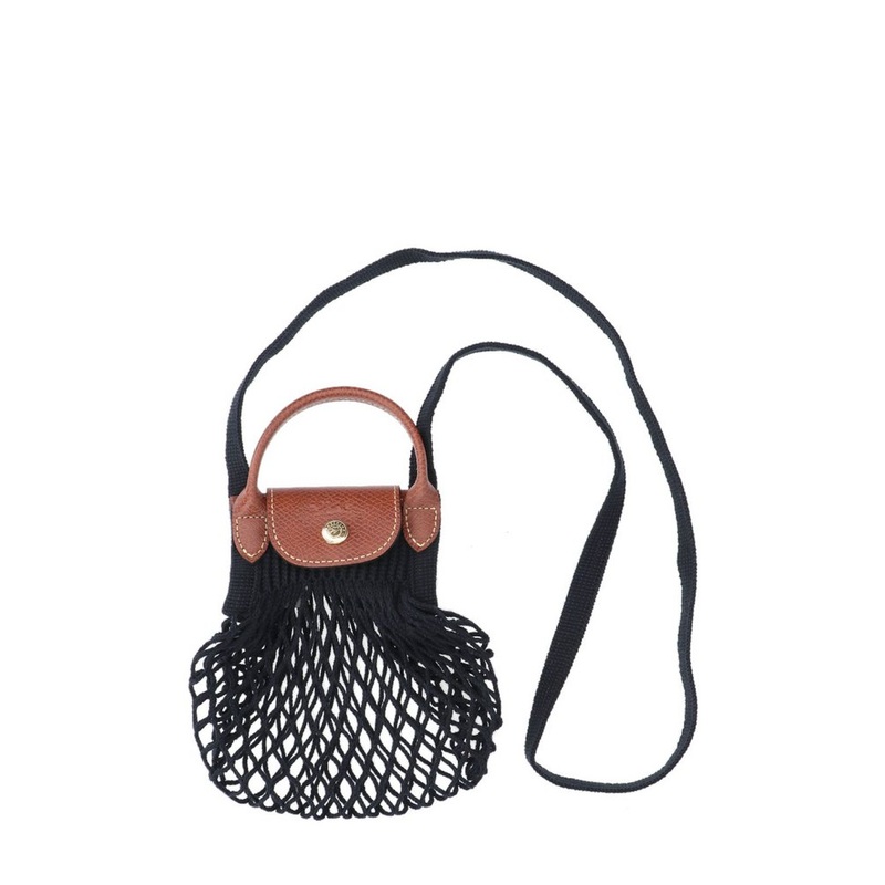 Longchamp Le Pliage Filet Strapped Mini Shoulder Bag
