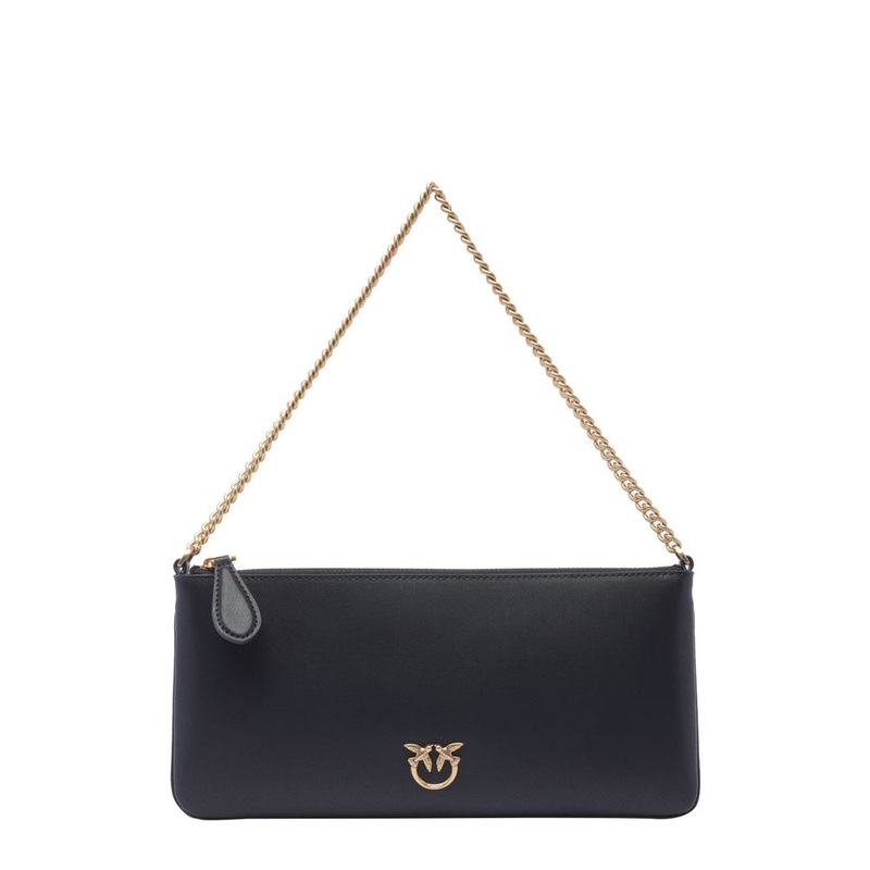 Pinko Horizontal Flat Shoulder Bag