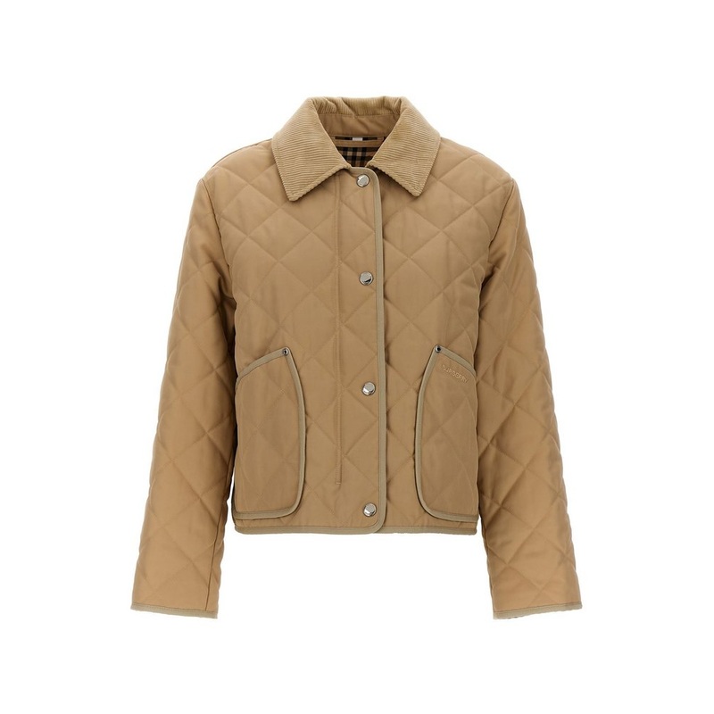 Burberry Long-Sleeved Quilted Jacket