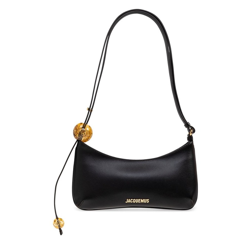 Jacquemus Bisou Perle Logo Plaque Shoulder Bag