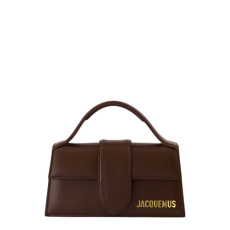 Jacquemus Logo Plaque Foldover Top Tote Bag