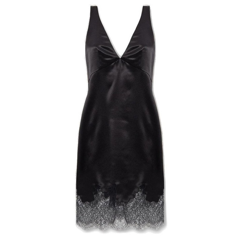 Saint Laurent Laced Sleeveless Dress