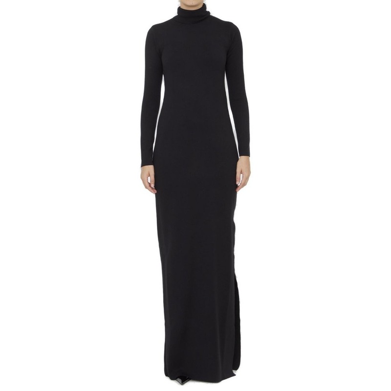 Saint Laurent Long Turtleneck Dress