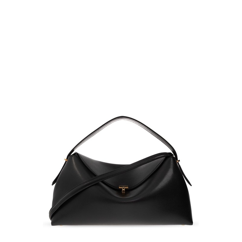 Totme T-Lock Foldover Top Shoulder Bag