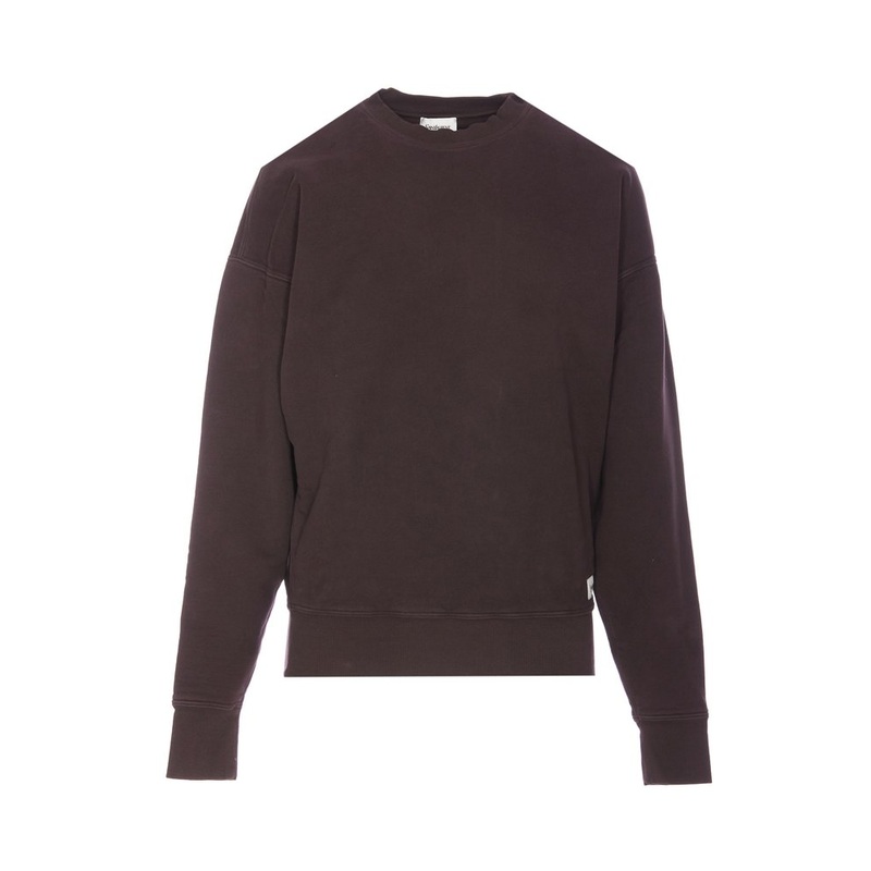 Saint Laurent Logo Detailed Crewneck Sweatshirt