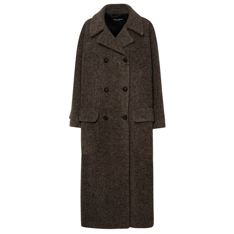 Dolce & Gabbana Double-Breasted Mid-Length Coat