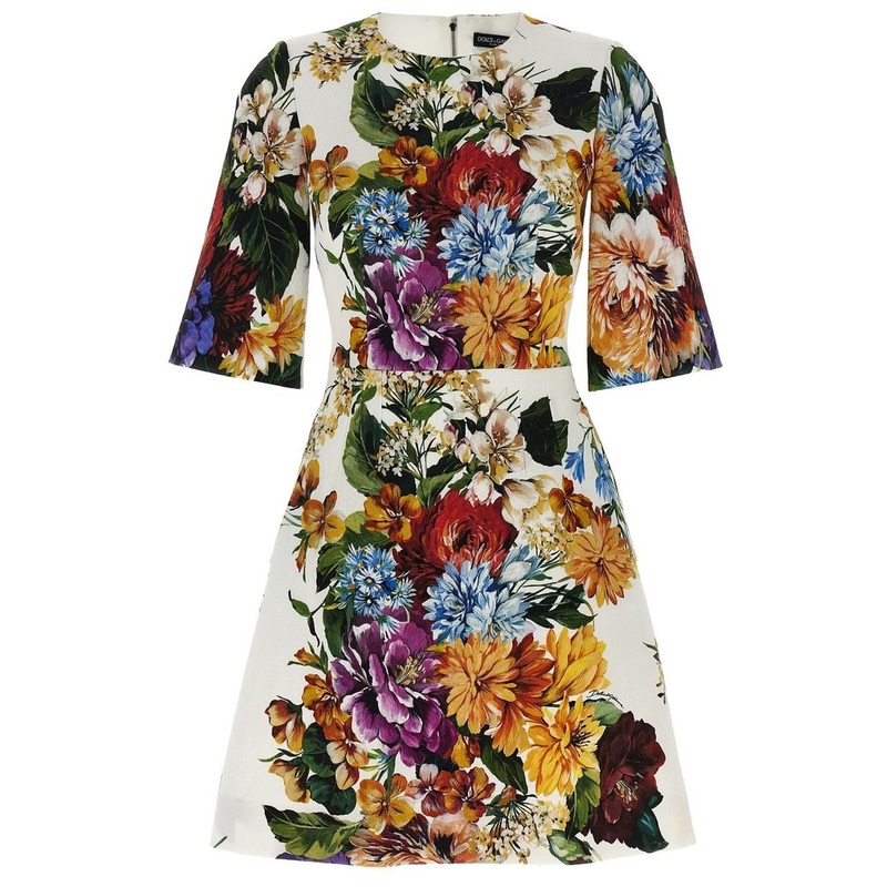 Dolce & Gabbana Floral Printed Dress