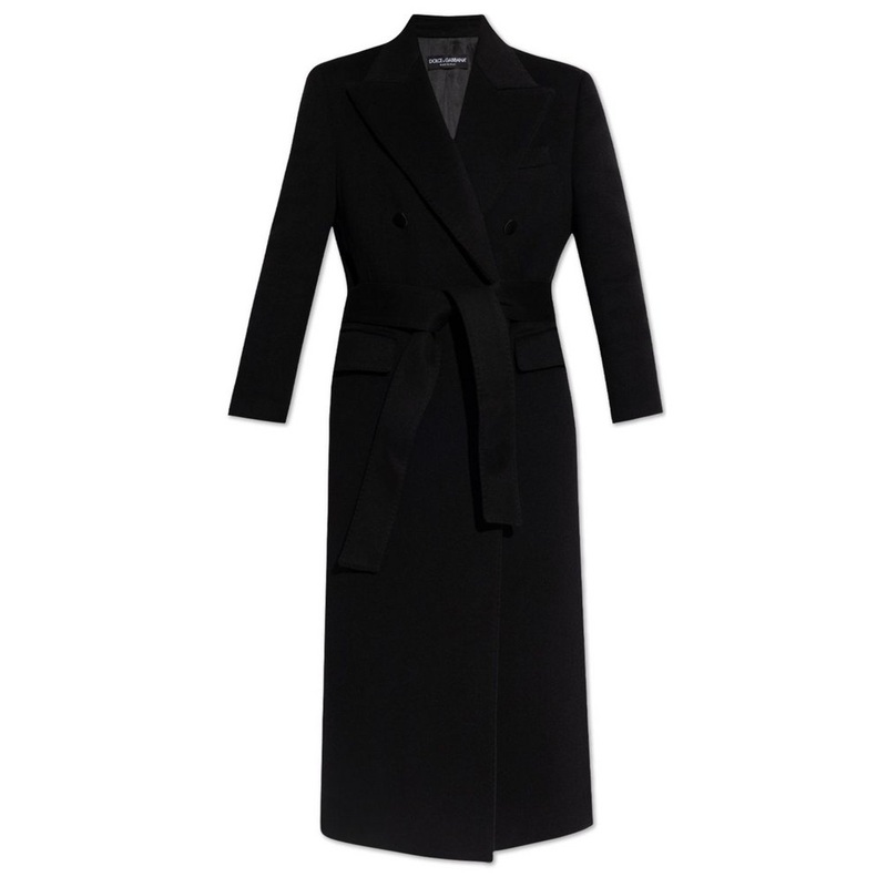 Dolce & Gabbana Double-Breasted Belted Coat