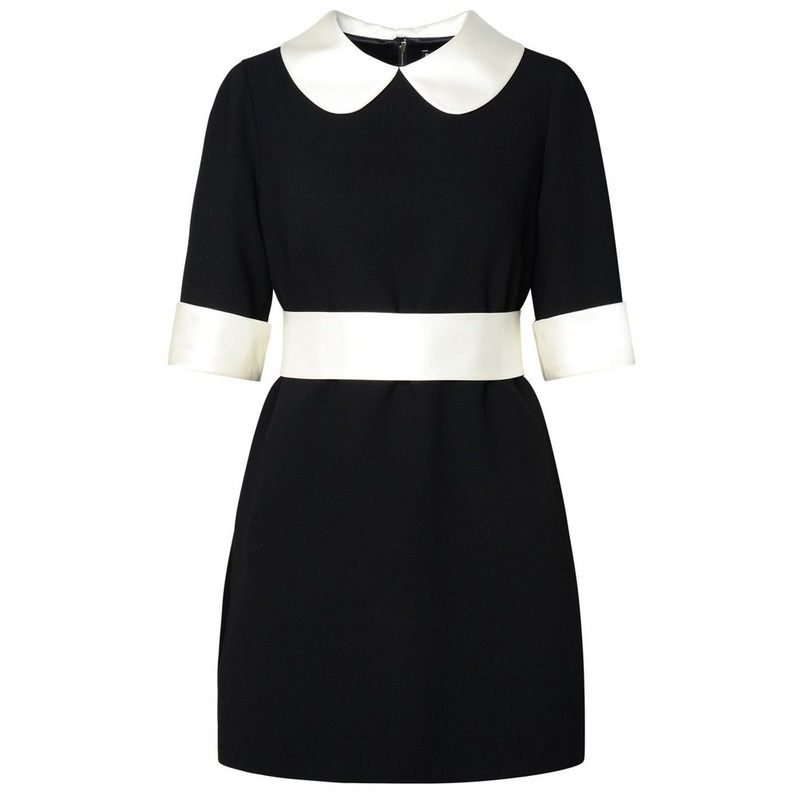 Dolce & Gabbana Satin Detailed Mini Dress