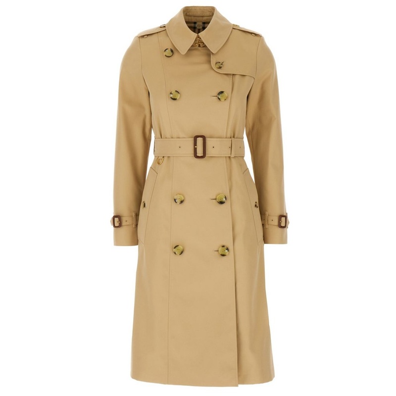 Burberry Long Chelsea Heritage Belted Trench Coat