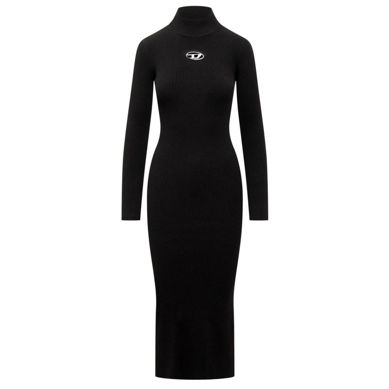 Diesel M-Zary-B Logo Plaque Dress