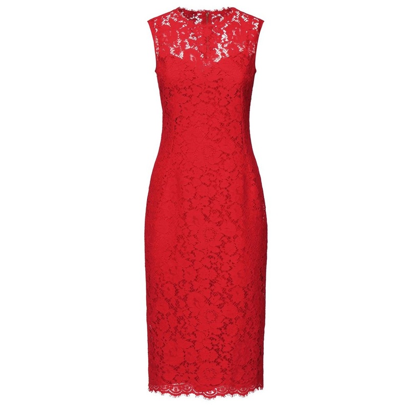 Dolce & Gabbana Floral Lace Dress