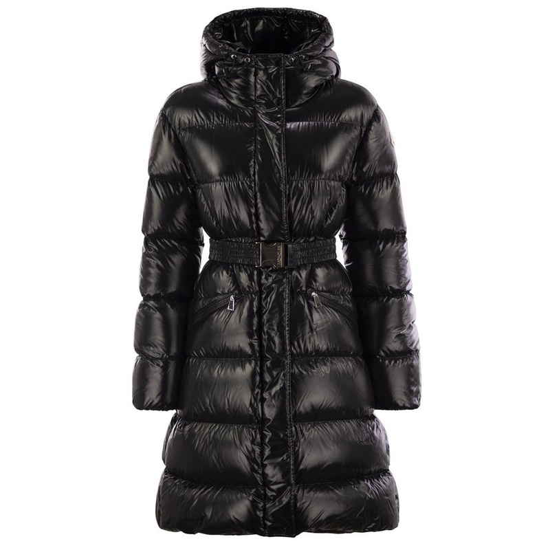 Moncler Bellevue Hooded Long Padded Coat