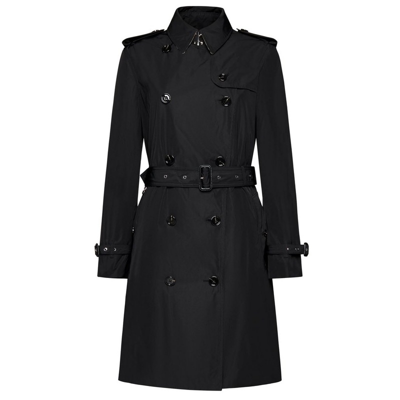 Burberry Double-Breasted Belted-Waist Coat