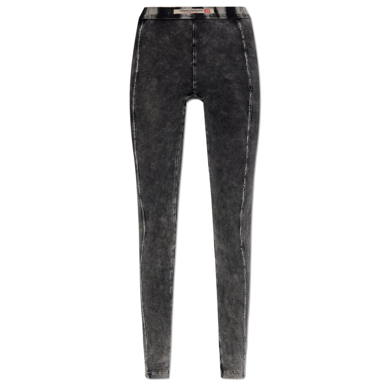 Diesel Athena-Dnm Denim Effect Leggings
