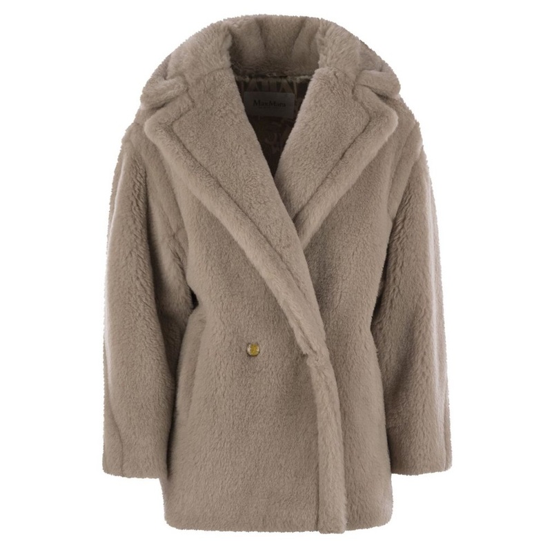 Max Mara Cuba Double-Breasted Long-Sleeved Coat