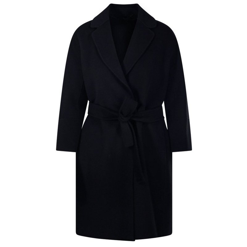 ‘S Max Mara Arona Belted Straight Hem Coat