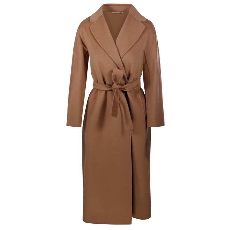 ‘S Max Mara Esturia Belted Long-Sleeved Coat