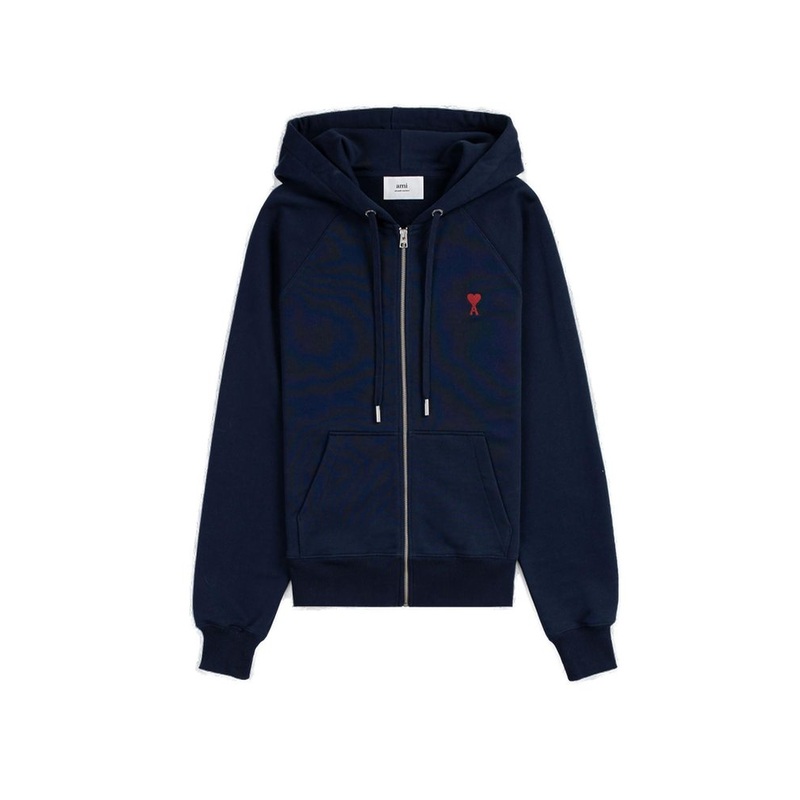 AMI Paris Ami de Coeur Zipped Hoodie