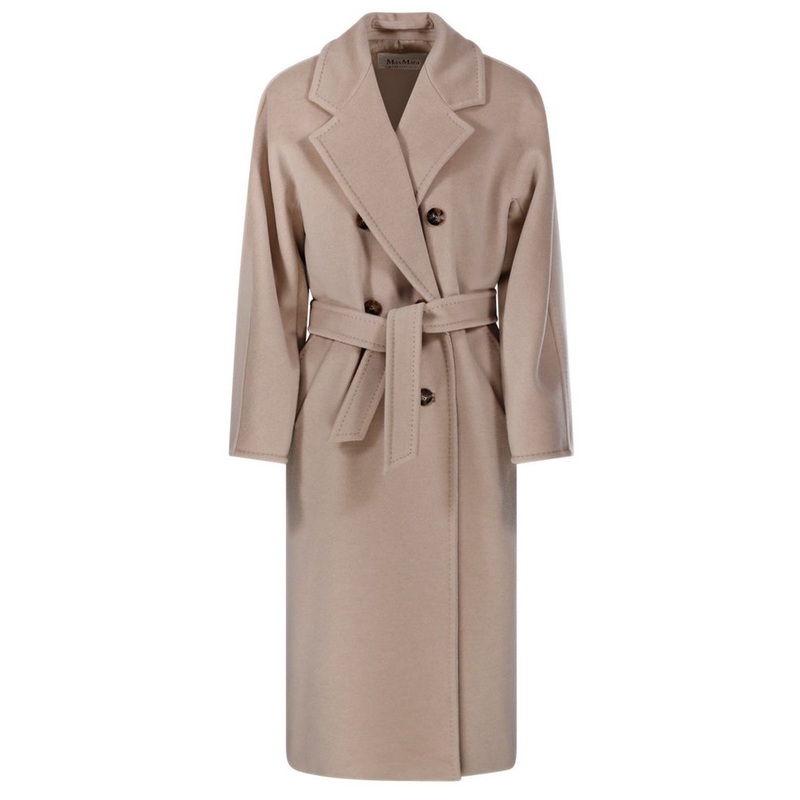 Max Mara Madame Double-Breasted Belted Coat