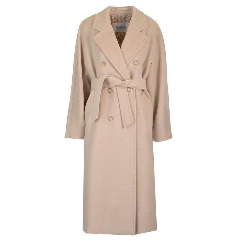 Max Mara Ticino Double-Breasted Belted Coat