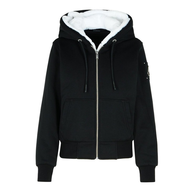 Moose Knuckles Classic Bunny Zip-Up Hoodie